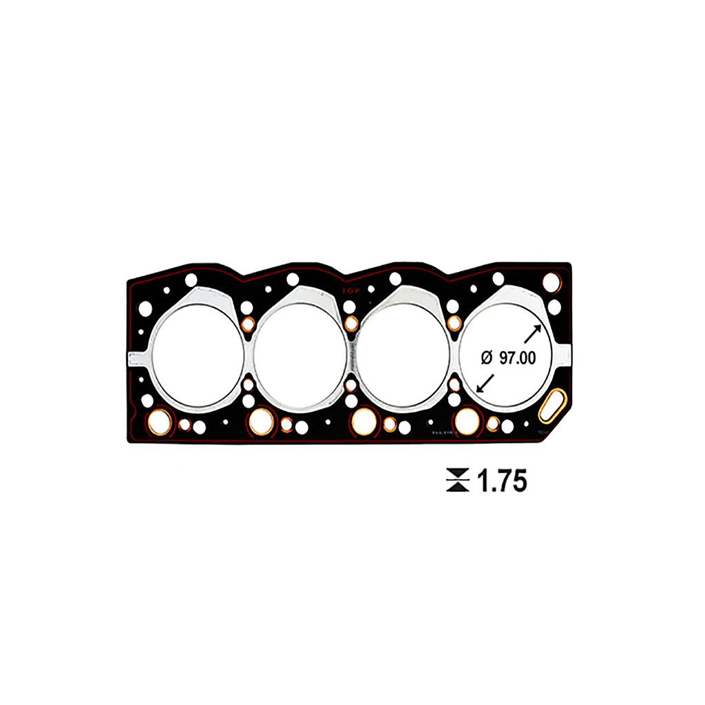 ILLINOIS JUNTA TAPA CILINDRO TOYOTA HILUX HIACE LANDCRUISER DYNA 2.8 3.0 DIESEL