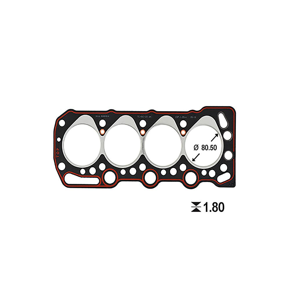 ILLINOIS JUNTA TAPA CILINDRO CHEVROLET ESP 1.80mm CORSA COMBO - 1,7 - 4EE1/T  X17 D-T DIESEL OEM: 608805 / 97044730