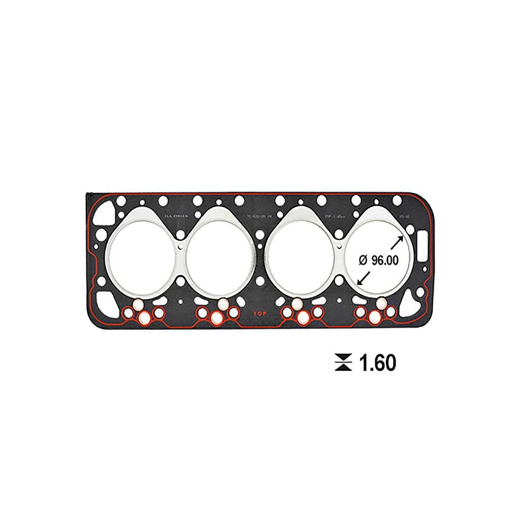 ILLINOIS JUNTA TAPA CILINDRO PEUGEOT ESP 1.45mm 504 505 604 2,3/2,5 INDENOR XD2 XD3