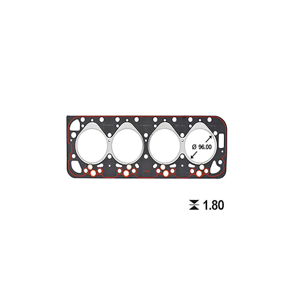 ILLINOIS JUNTA TAPA CILINDRO PEUGEOT ESP 1.80mm 504 505 604 2,3/2,5 INDENOR XD2 XD3