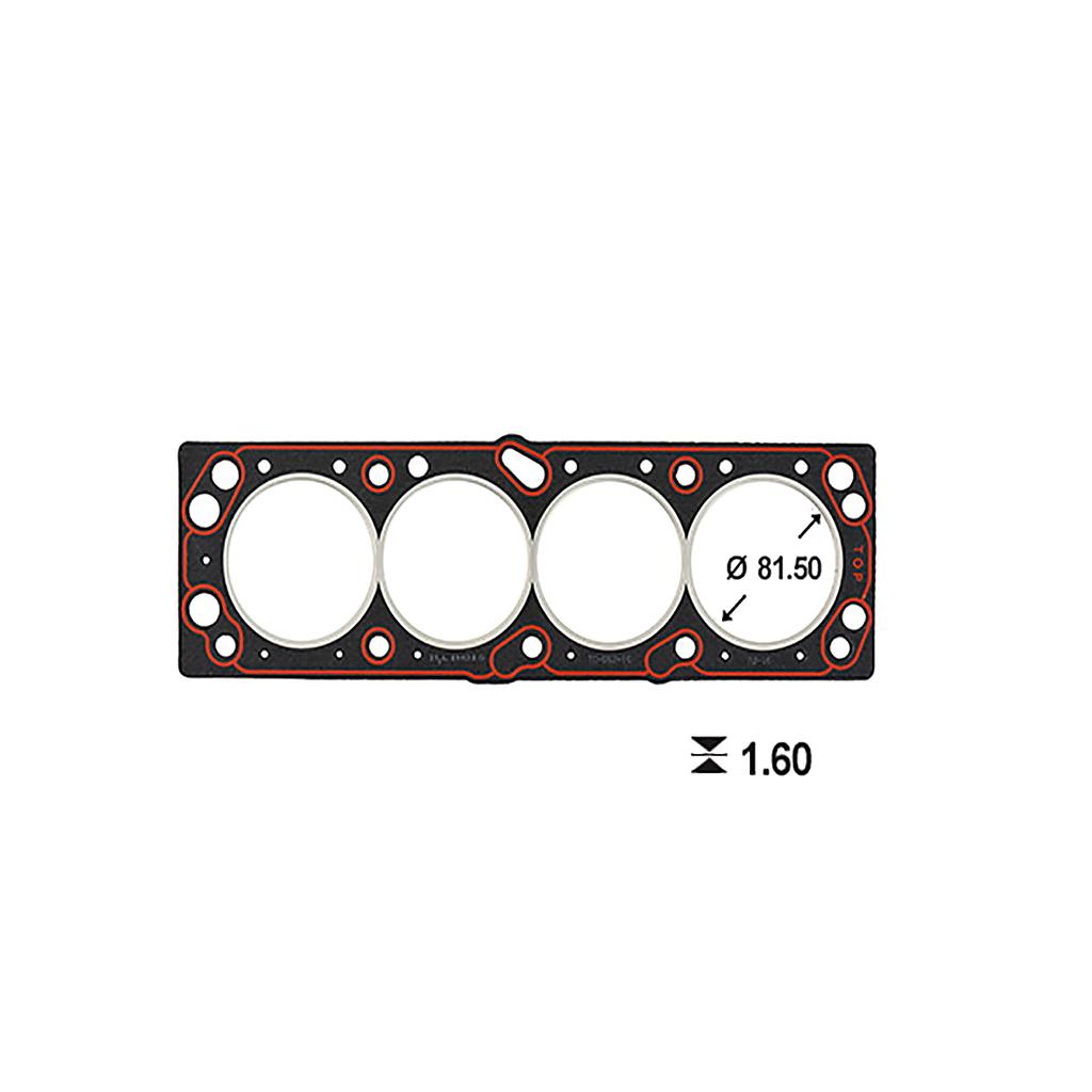 ILLINOIS JUNTA TAPA CILINDRO PEUGEOT  CORSA II PALIO MERIVA OPTRA DESIGN 1,8 L79/ALX DOHC 16V