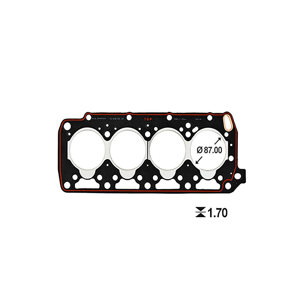 ILLINOIS JUNTA TAPA CILINDRO RENAULT  ESP 1.70mm R18 TRAFIC DIESEL 2,1 852 J8S 121 7700711666 / 7701028289