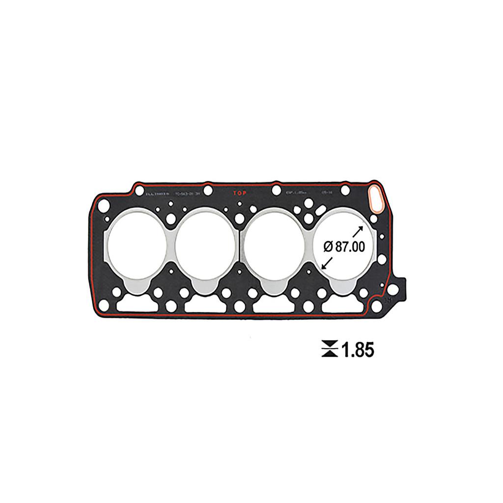 ILLINOIS JUNTA TAPA CILINDRO RENAULT  ESP 1.85mm R18 TRAFIC DIESEL 2,1 852 J8S 121 OEM: 7701035217 / 7701028289