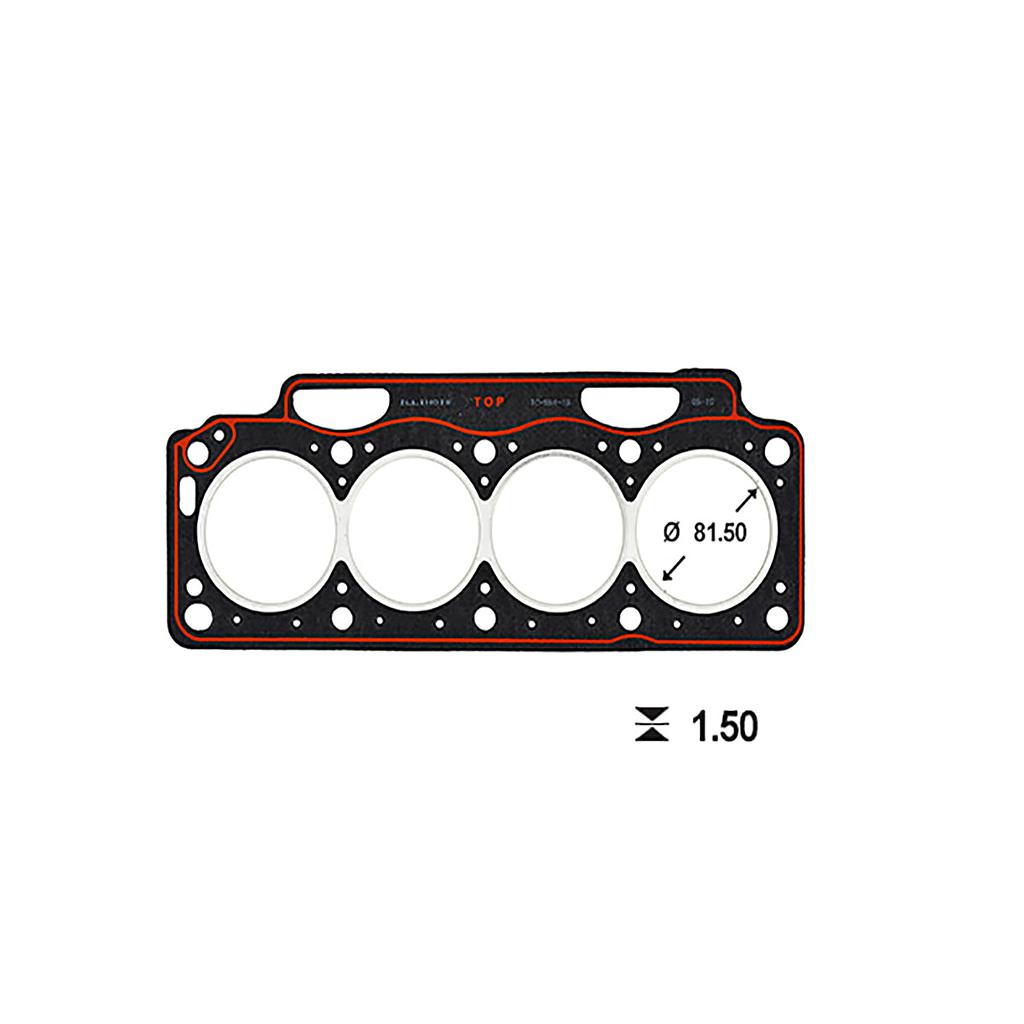 ILLINOIS JUNTA TAPA CILINDRO RENAULT R9 R11 R19 CHAMADE R21 TRAFIC CLIO - 1,7 - F1N F2N F3N B172K OEM: 7700713860