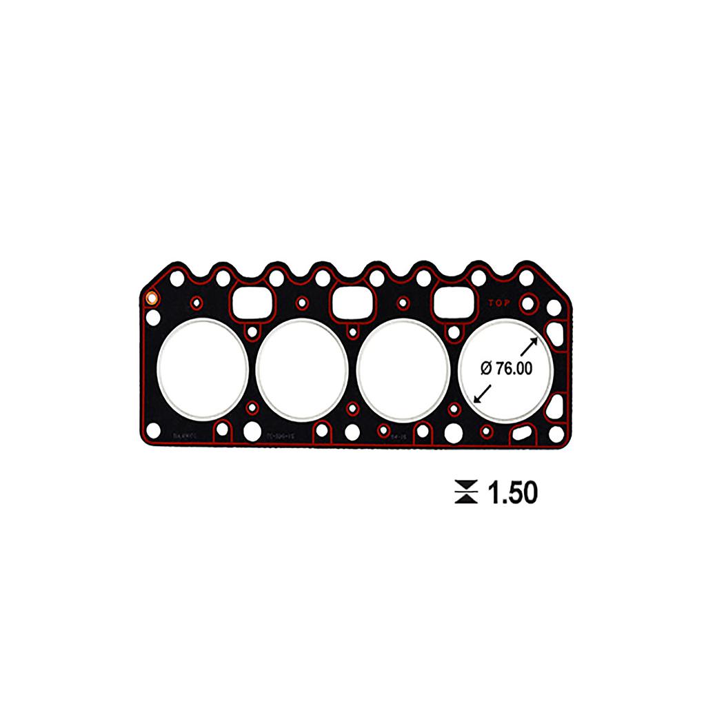 ILLINOIS JUNTA TAPA CILINDRO FORD  FIESTA COURIER KA 1,3 OHV (HCS) ENDURA OEM: 6176727