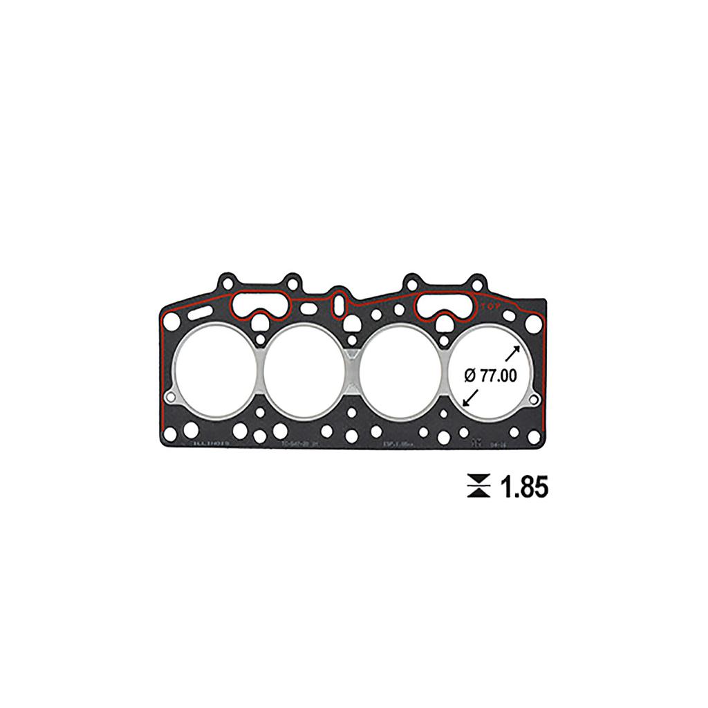 ILLINOIS JUNTA TAPA CILINDRO FIAT ESP 1.85mm 147 DUNA FIORINO SPAZIO UNO - 1,3 - 4TD 146B DIESEL 