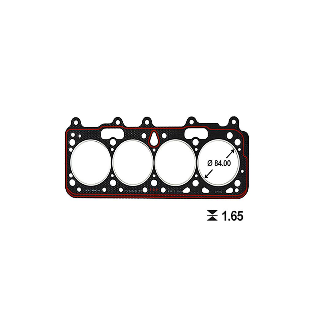 ILLINOIS JUNTA TAPA CILINDRO FIAT (ESP 1.65mm) FIORINO UNO TIPO PALIO TEMPRA DUCATO DUNA REGATTA SIENA TD 1,7/1,9 DIESEL OEM: 7785351