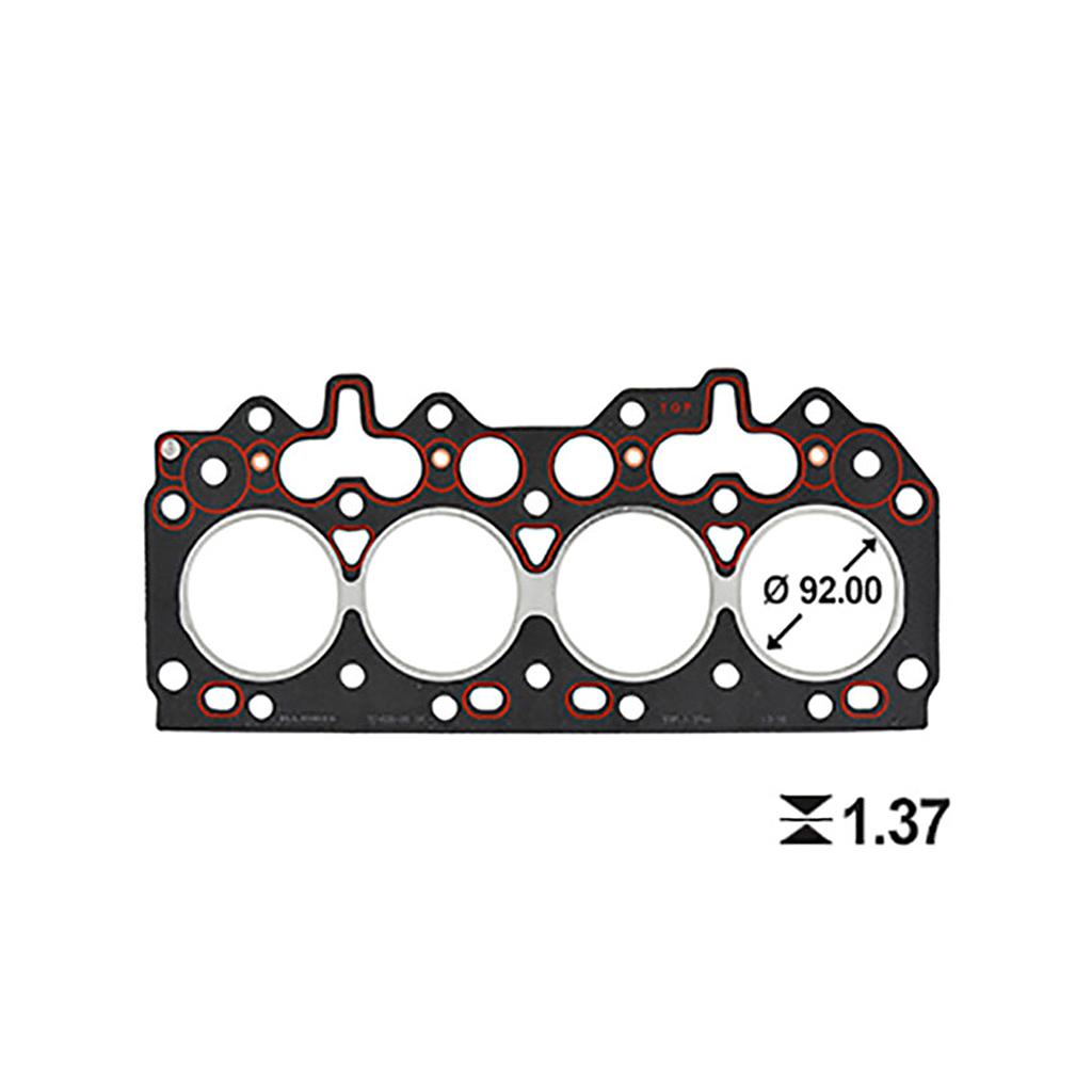 ILLINOIS JUNTA TAPA CILINDRO FORD ESP 1.37mm CHEVROLET FORD MB 2.5 200 300 TDI