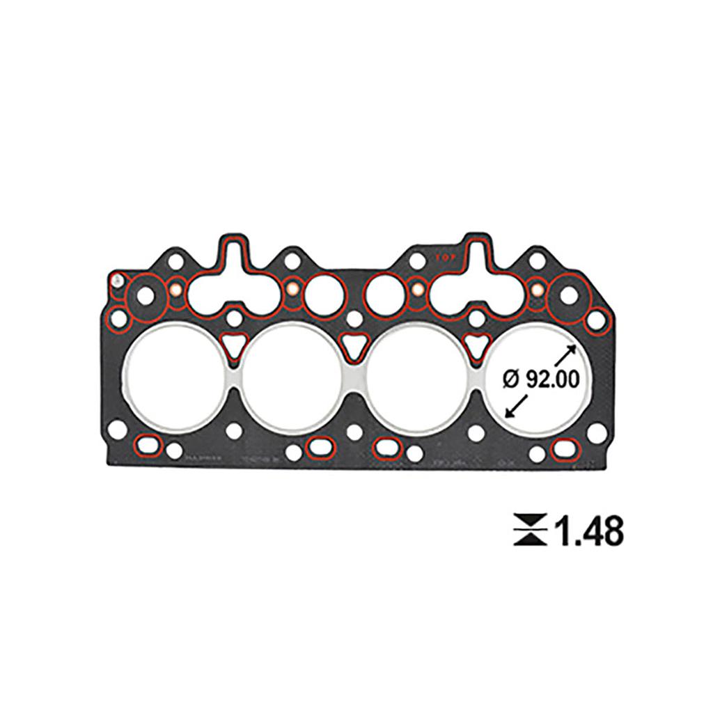ILLINOIS JUNTA TAPA CILINDRO FORD ESP 1.48mm CHEVROLET FORD M.B. - 2,5 - 200/300 TDI OEM: ERR5261/2