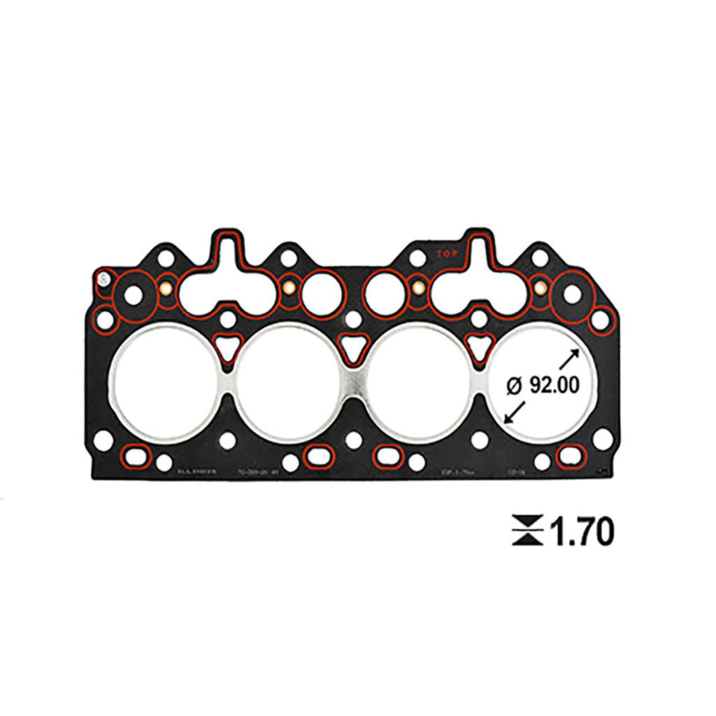 ILLINOIS JUNTA TAPA CILINDRO ESP 1.70mm CHEVROLET FORD MB 2.5 200 300 TDI