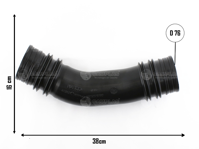 CAUPLAS MANGUERA CIRCULACION DE AIRE IVECO