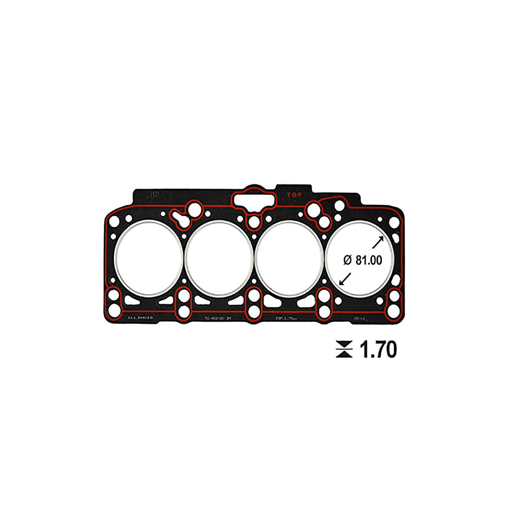 ILLINOIS JUNTA TAPA CILINDRO CHEVROLET BLAZER S10 2.4 GM 2.4 8V OEM:93282665