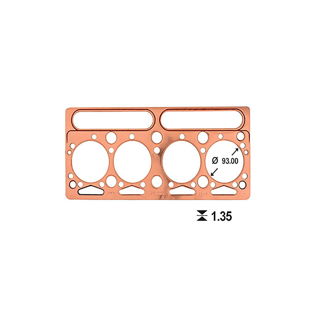 ILLINOIS JUNTA TAPA CILINDRO PERKINS MF 165 265 69/90 3.3 4 203 POT