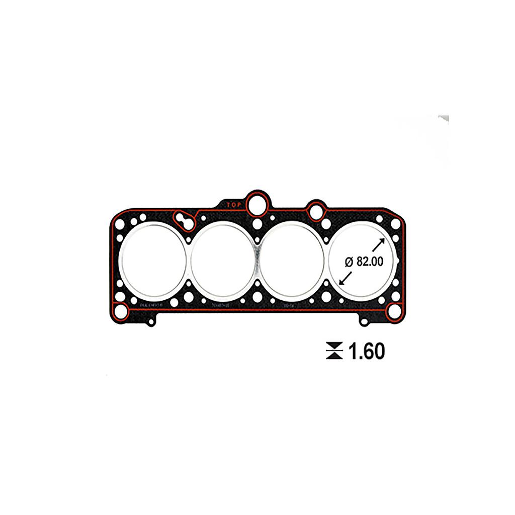ILLINOIS JUNTA TAPA CILINDRO VW POLO CLASSIC GACEL CARAT PASSAT GOL 1.6 1.8 AP
