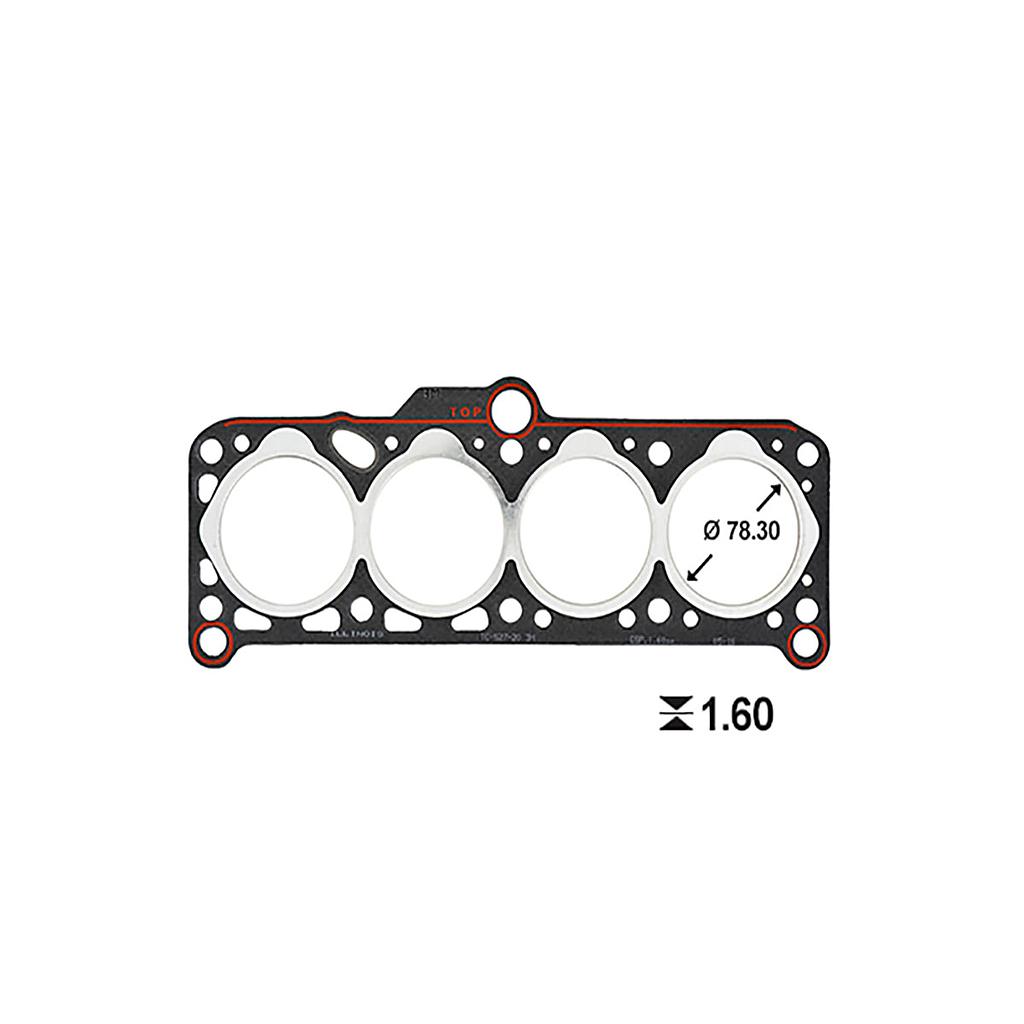 ILLINOIS JUNTA TAPA CILINDRO VW (ESP 1.60mm) SENDA SAVEIRO GOL 1.6 CR JK DR JF C5 DIESEL