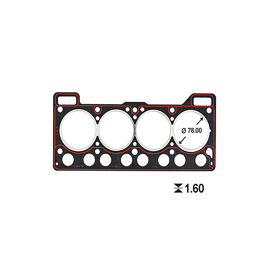 ILLINOIS JUNTA TAPA CILINDRO RENAULT R9 R11 R12 R18 R19 CLIO EXPRESS 1.6 C1L C2L CARB. C3L INY. OEM: 7702217284 / 7702220799