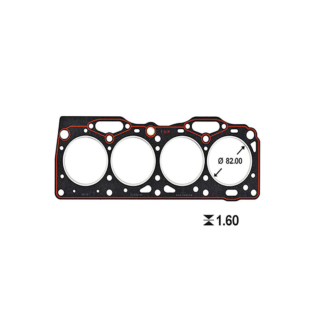 ILLINOIS JUNTA TAPA CILINDRO FIAT SPAZIO DUNA VIVACE FIORINO UNO 1.4 MOTOR TIPO 160A1 146C1/5 159A2 OEM: 7604403