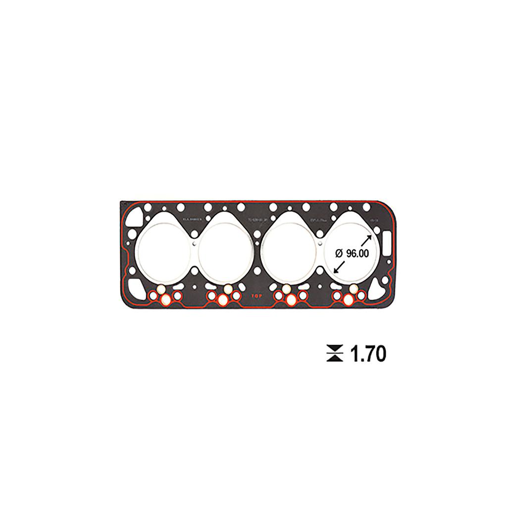 ILLINOIS JUNTA TAPA CILINDRO PEUGEOT (ESP 1.70mm) 504 505 604 2.3/2.5 INDENOR XD2 XD3