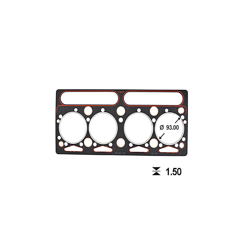 ILLINOIS JUNTA TAPA CILINDRO PERKINS MF: 165 265 69/90  3.3 4-203 POT OEM: RP006356 / 36812125