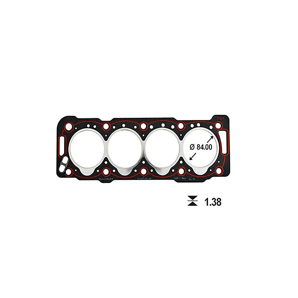 ILLINOIS JUNTA TAPA CILINDRO PEUGEOT (ESP 1.38mm) 206 306 806 EXPERT PARTNER CITROEN BERLINGO XSARA 1.9 DW8/J/Y/Z WJZ 1WZ