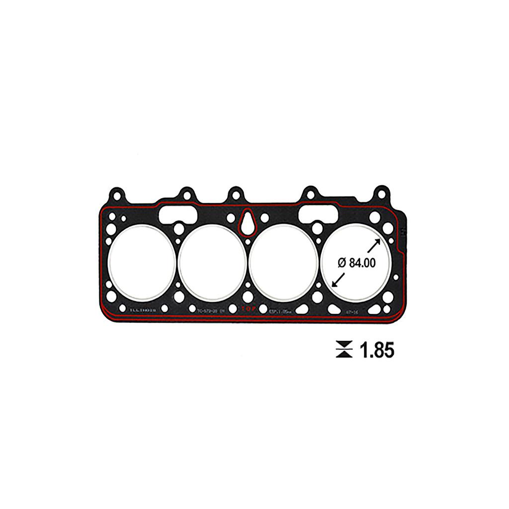 ILLINOIS JUNTA TAPA CILINDRO FIAT (ESP 1.85mm) FIORINO UNO TIPO PALIO TEMPRA DUCATO DUNA REGATTA SIENA TD 1.7/1.9 DIESEL OEM: 7702774 / 7785352