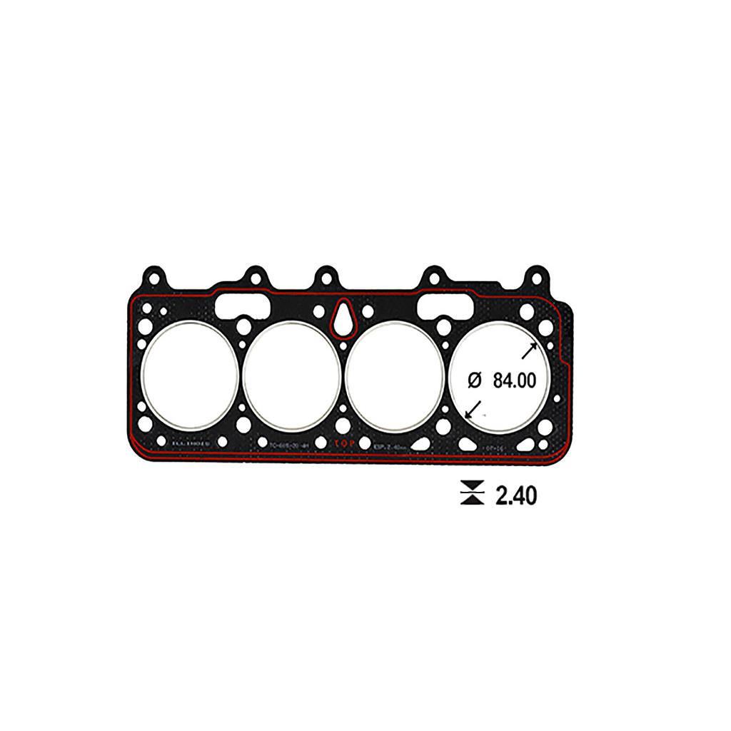 ILLINOIS JUNTA TAPA CILINDRO FIAT (ESP 2.40mm) FIORINO UNO TIPO PALIO TEMPRA DUCATO DUNA REGATTA SIENA TD 1.7/1.9 DIESEL
