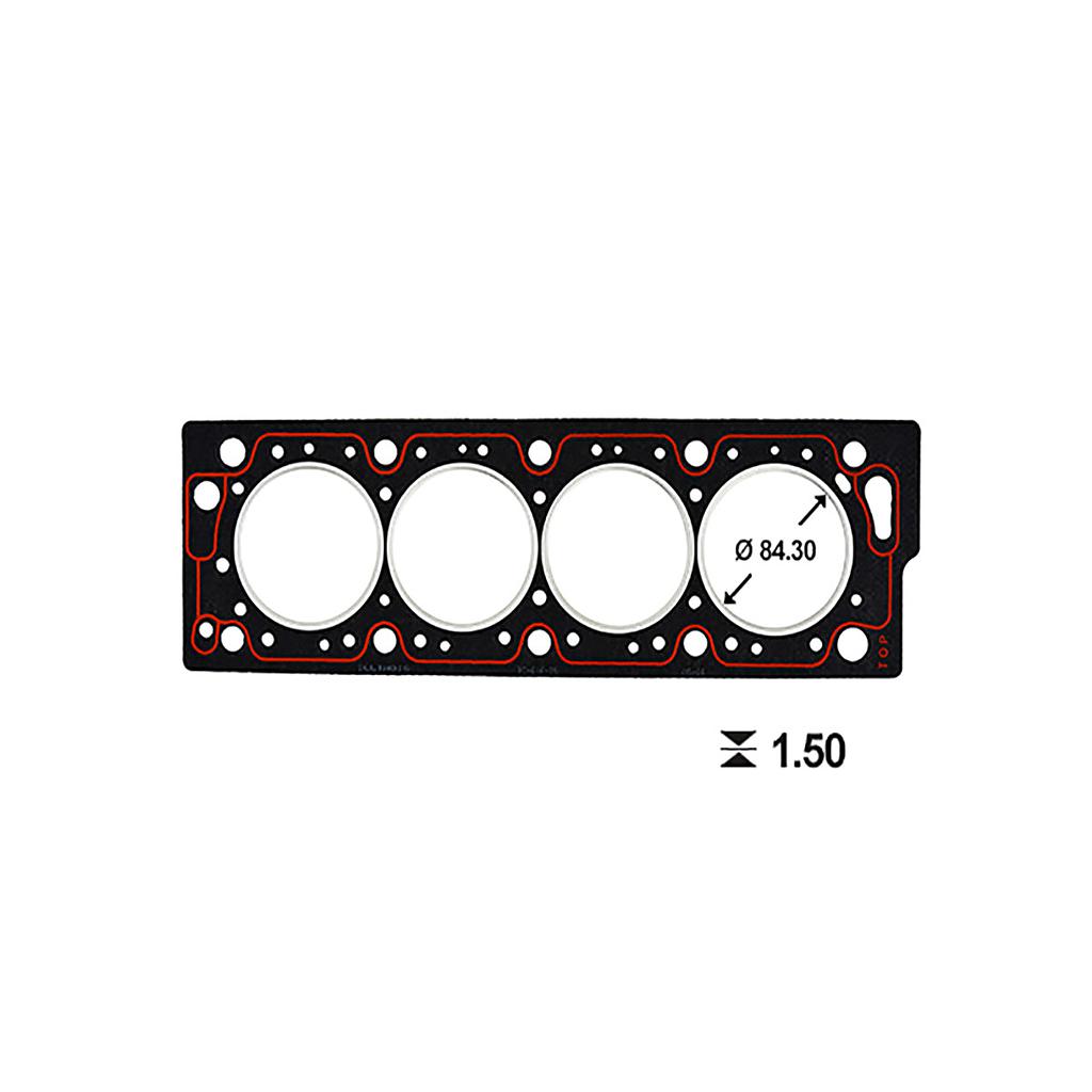 ILLINOIS JUNTA TAPA CILINDRO PEUGEOT 305 306 309 405 SRI 406 806 PARTNER 1.6/1.8/1.9 XU5CP/M XU7JP/Z/JB 8V XU92C/5/M/J1/J2 OEM: 0209E10 / 020489