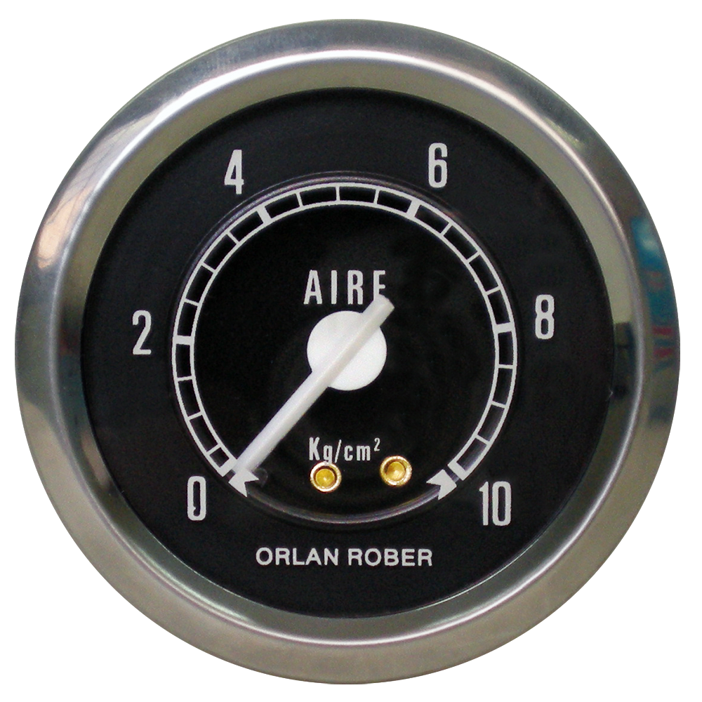 OR MANOMETRO PRESION DE AIRE 0-10 KG/CM2 60MM