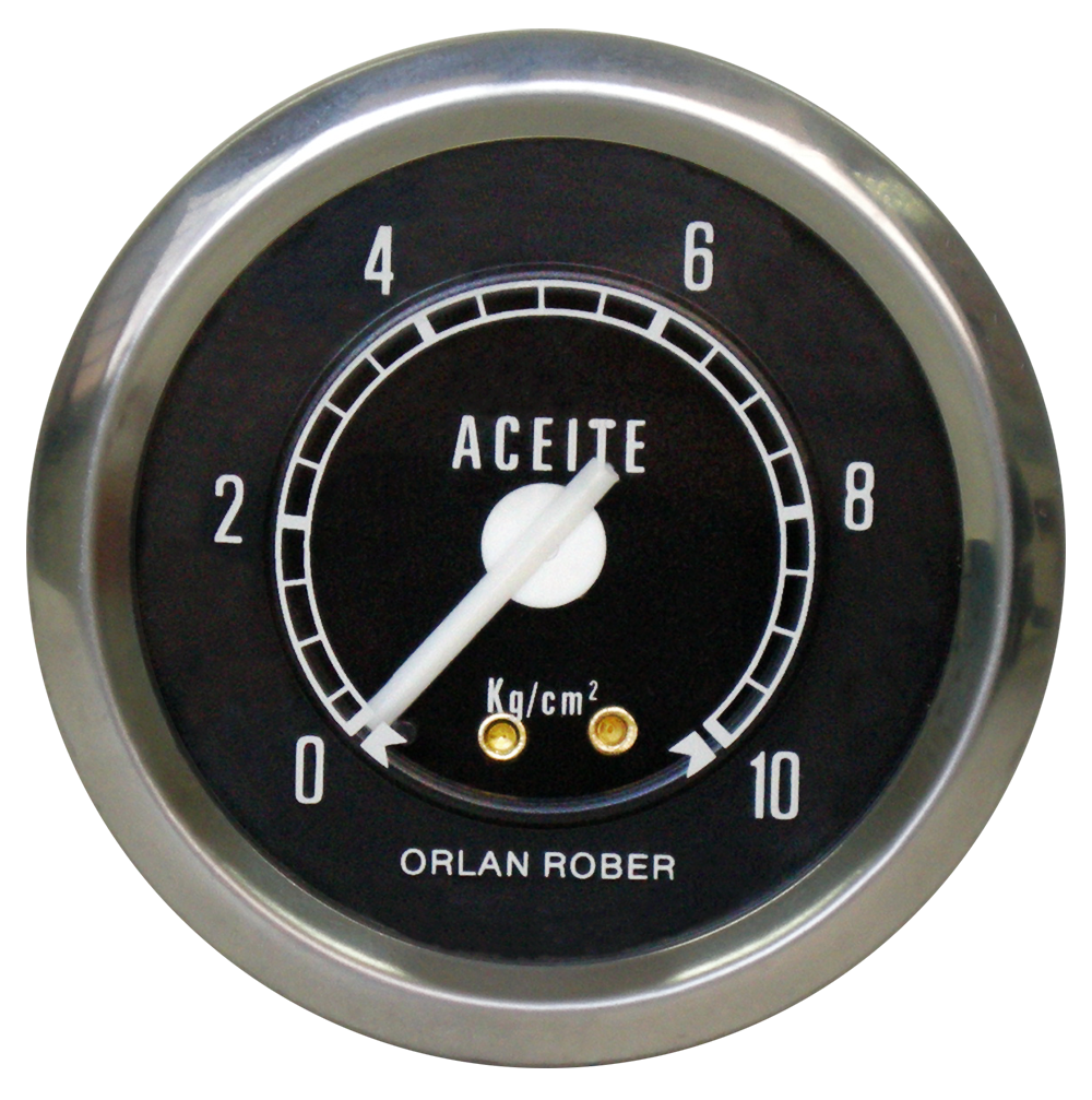 OR MANOMETRO ACEITE 60MM 0-10 KG/CM2