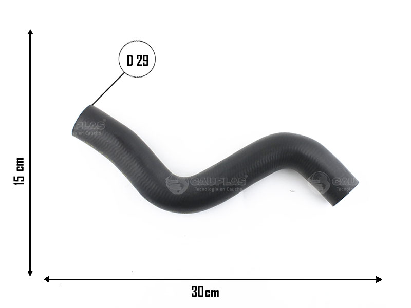 CAUPLAS MANGUERA RADIADOR SUPERIOR CHRYSLER NEON 2000 OEM:4546723  K24A15186  MB906432