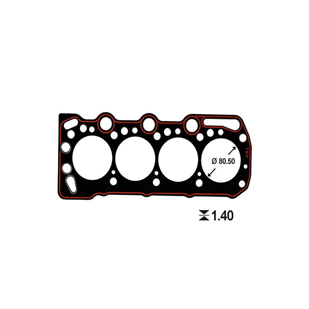 ILLINOIS JUNTA TAPA CILINDRO CHEVROLET  (ESP 1.40mm) CORSA COMBO 1.7 4EE1/T  X17 D-T DIESEL OEM: 608805 / 97044730 MetalGraf