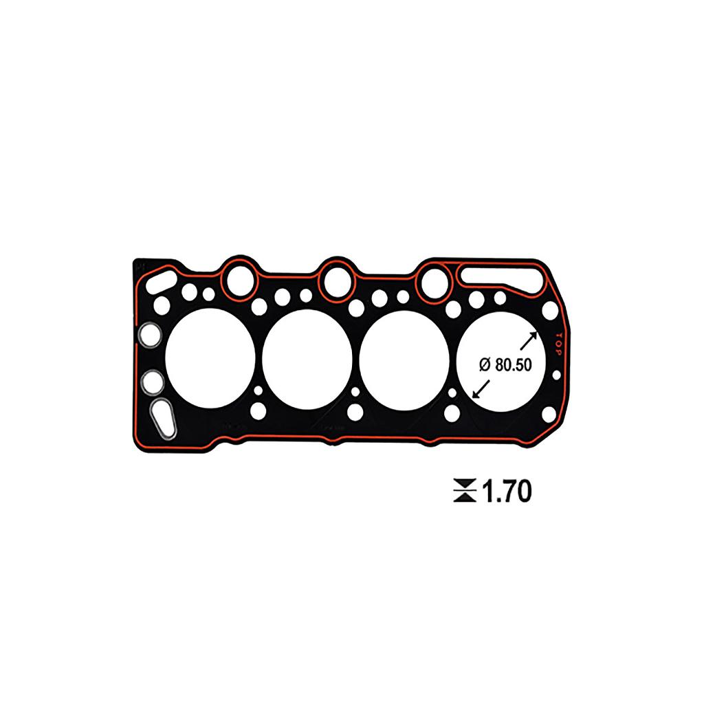ILLINOIS JUNTA TAPA CILINDRO CHEVROLET (ESP 1.70mm) CORSA COMBO 1.7 4EE1/T  X17 D-T DIESEL  MetalGraf
