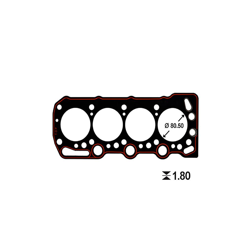 ILLINOIS JUNTA TAPA CILINDRO CHEVROLET (ESP 1.80mm) CORSA COMBO 1.7 4EE1/T  X17 D-T DIESEL OEM: 608805 / 97044730 MetalGraf