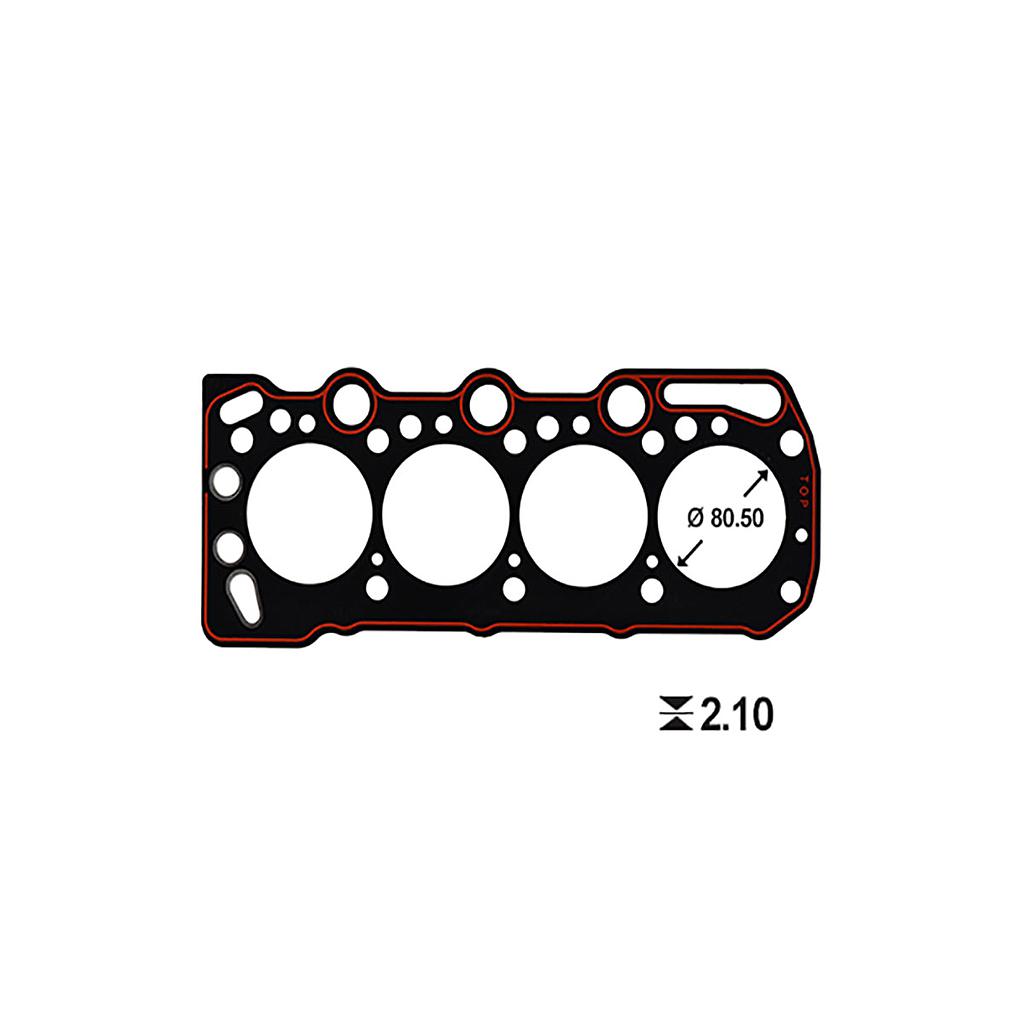 ILLINOIS JUNTA TAPA CILINDRO CHEVROLET (ESP 2.10mm) CORSA COMBO 1.7 4EE1/T  X17 D-T DIESEL 608805 / 97044730 MetalGraf