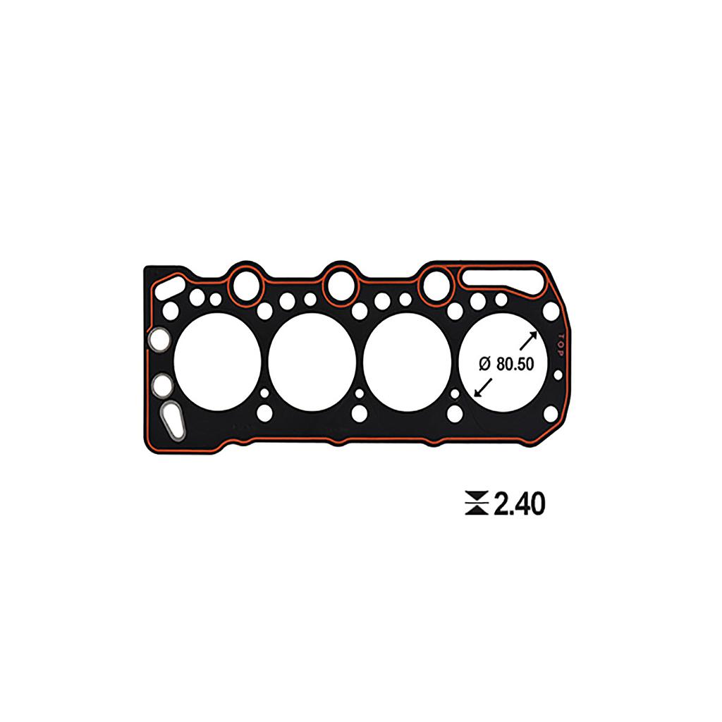 ILLINOIS JUNTA TAPA CILINDRO CHEVROLET (ESP 2.40mm) CORSA COMBO 1.7 4EE1/T  X17 D-T DIESEL OEM: 608805 / 97044730 MetalGraf