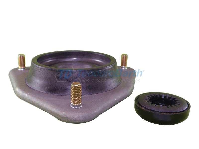 TB CAZOLETA AMORTIGUADOR DEL. C/CRAPODINA  ESCORT 97 (CAPEMI 6066/1)