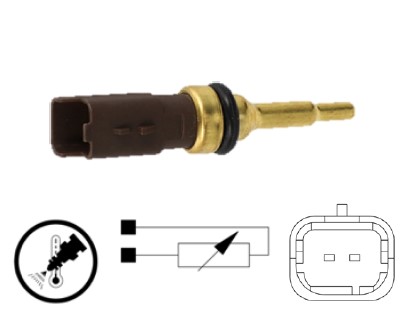MLH SENSOR TEMPERATURA AGUA PEUGEOT 308 GTI 308S 5008 AT/MT 508 CITROEN C4 CACTUS AT C5 AIRCROSS 1.6 THP MOT EP6