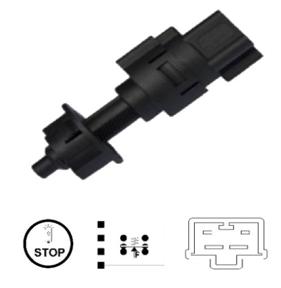 MLH SWITCH LUZ STOP TOYOTA COROLLA ETIOS HILUX RAV4 00> HONDA ACCORD CITY CIVIC CRC FIT 04