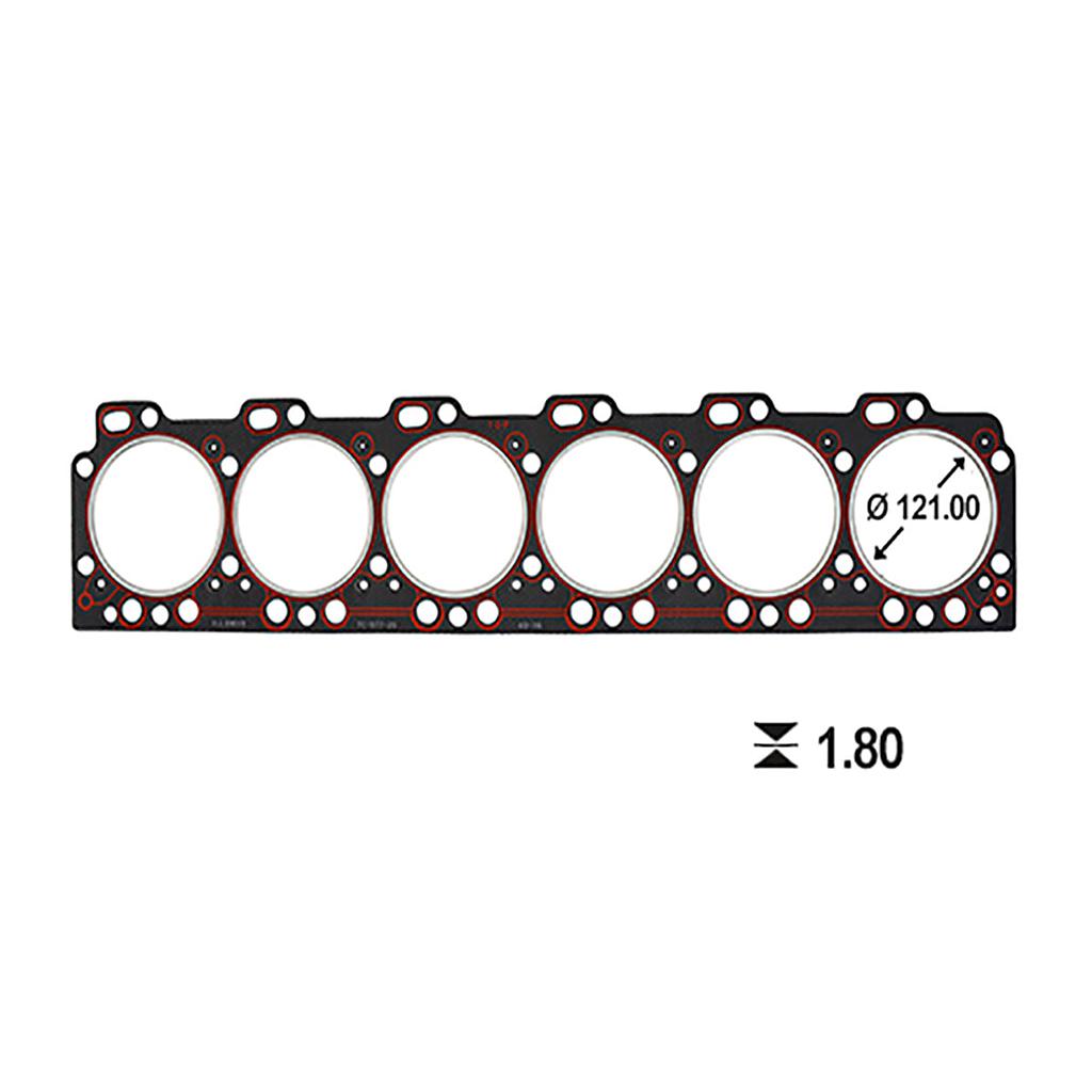 ILLINOIS JUNTA TAPA CILINDRO CUMMINS SERIE 6 C/CT 8.3 (3931019)