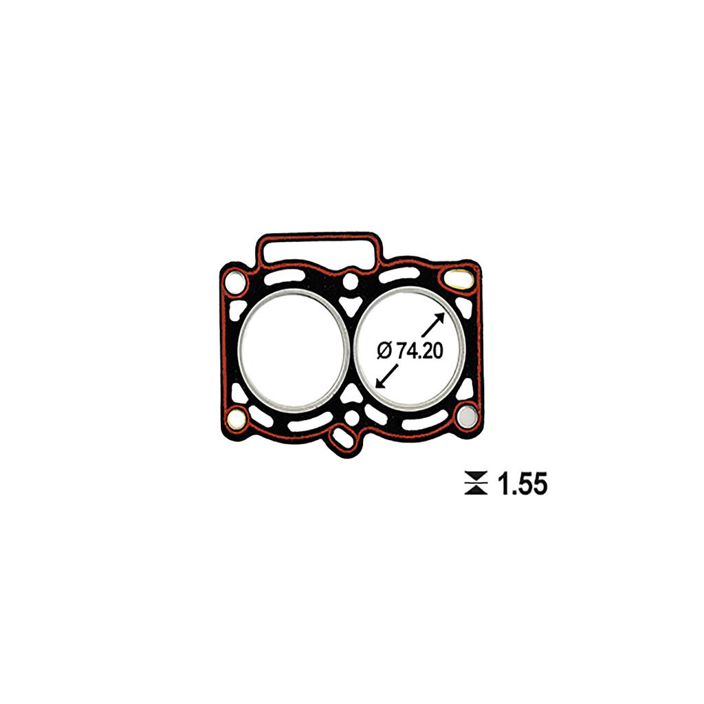ILLINOIS JUNTA TAPA CILINDRO DAIHATSU CAB VAN CUORE WIDE 547cc L40/S10/S60/AB 2 CIL. (1111587701/03)