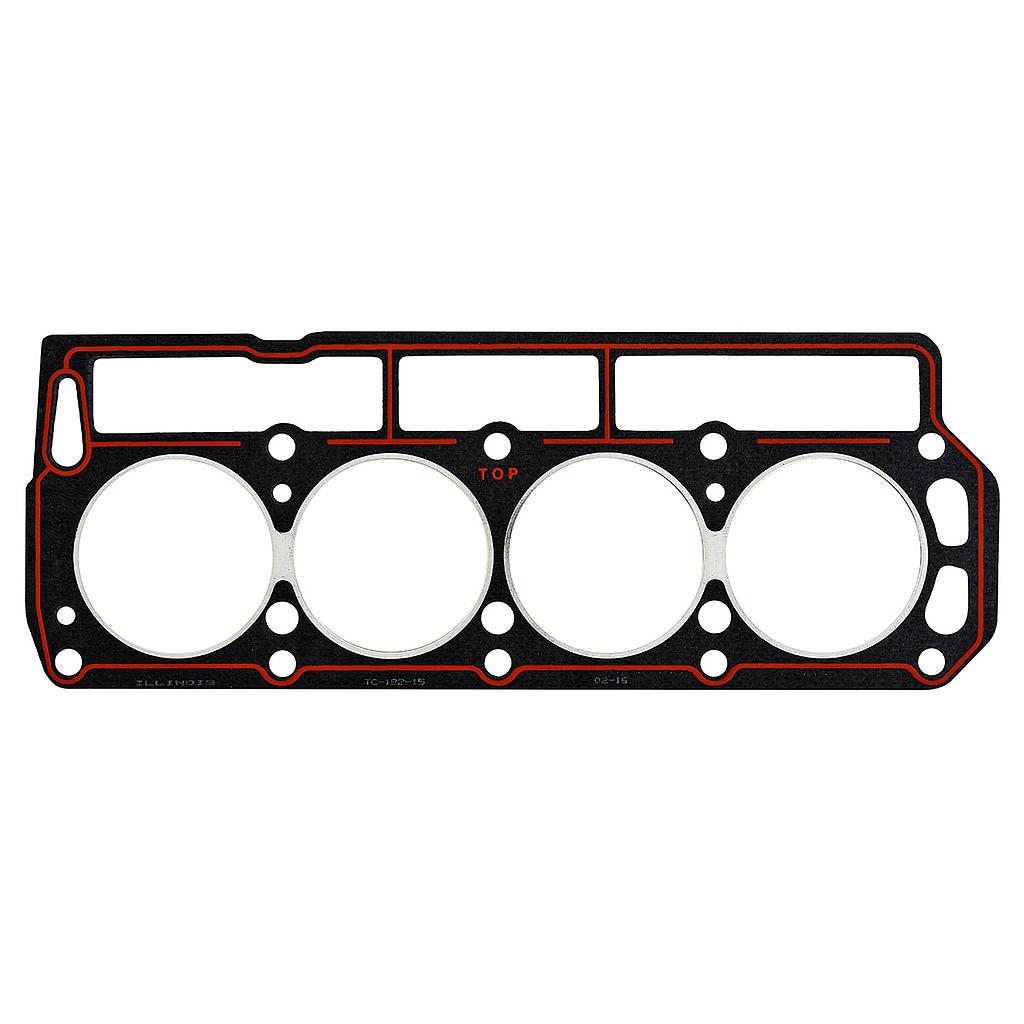 ILLINOIS JUNTA TAPA CILINDRO DODGE (ESP 2.30mm) D1500/1800 PAIKAN GT90 GT100 VW: 1500 1800 1.5/1.8 HILLMAN (71241047)