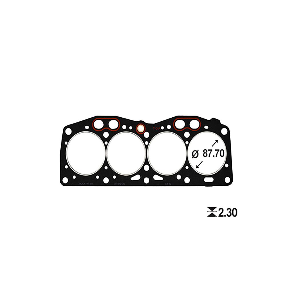 ILLINOIS JUNTA TAPA CILINDRO FIAT (ESP 2.30mm) 128 SPAZIO EUROPA 147 FIORINO UNO REGATTA DUNA 1.3/1.5 128A1 138B2 831B (4309957/5957865/4444452)