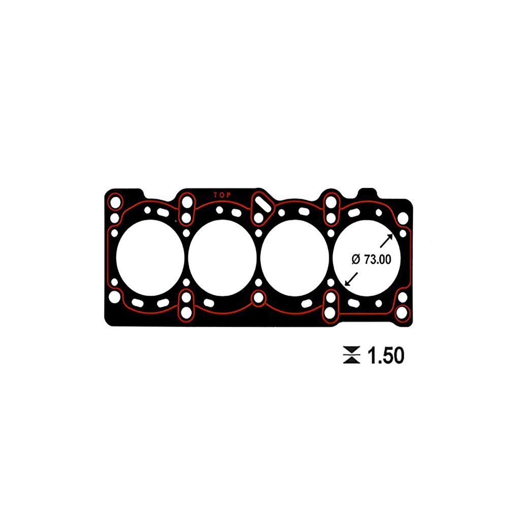 ILLINOIS JUNTA TAPA CILINDRO FIAT PALIO SIENA STRADA 1.4 FIRE 728 8V (MetalGraf)
