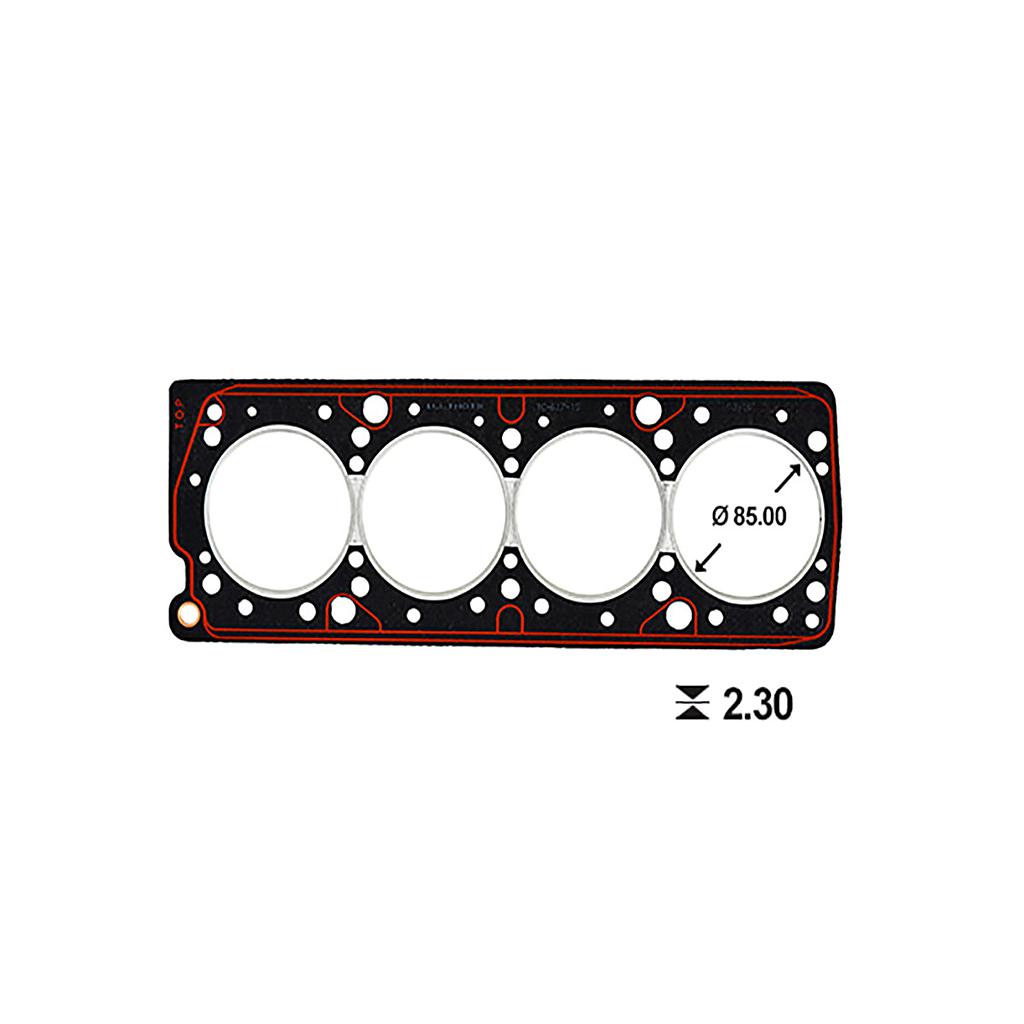 ILLINOIS JUNTA TAPA CILINDRO FIAT (ESP 2.30mm) REGATTA TEMPRA 1.6/1.8/2.0 8/16 V (7709257/7604263)