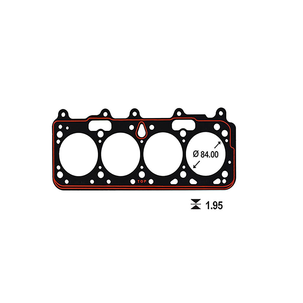 ILLINOIS JUNTA TAPA CILINDRO FIAT (ESP 1.95mm) FIORINO UNO TIPO PALIO TEMPRA DUCATO DUNA REGATTA SIENA TD 1.7/1.9 DIESEL (7647596/7785353) (MetalGraf)