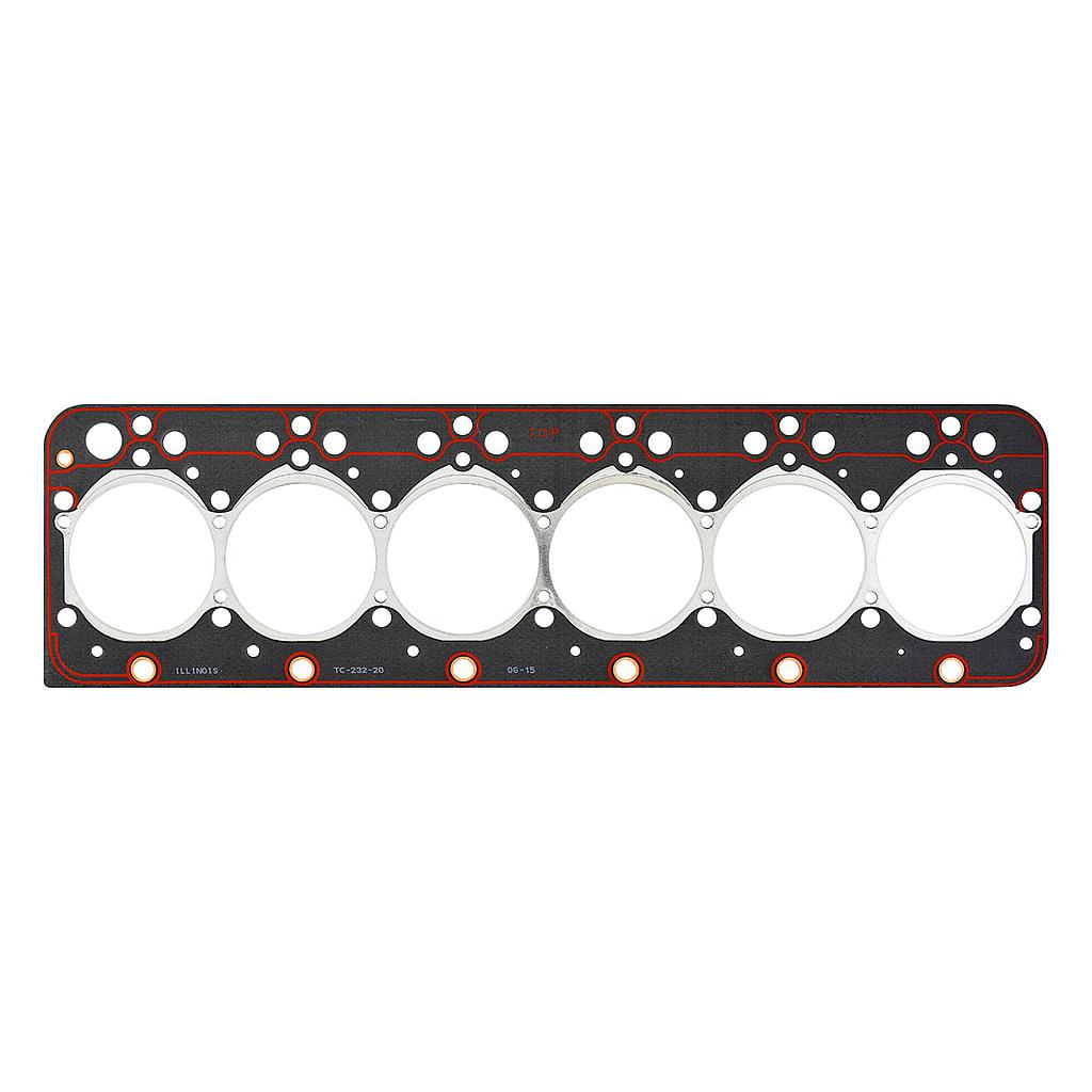 ILLINOIS JUNTA TAPA CILINDRO FIAT CAMIÓN 150 TURBO EUROCARGO 230/260 5.9 8060.25/45 (1907832)