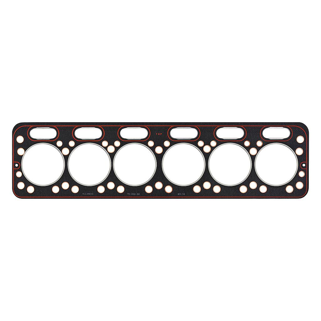 ILLINOIS JUNTA TAPA CILINDRO FIAT CAMIÓN 64/83 6 CIL. 7.4 673N/R CP3/840/900/1100 (8818605)