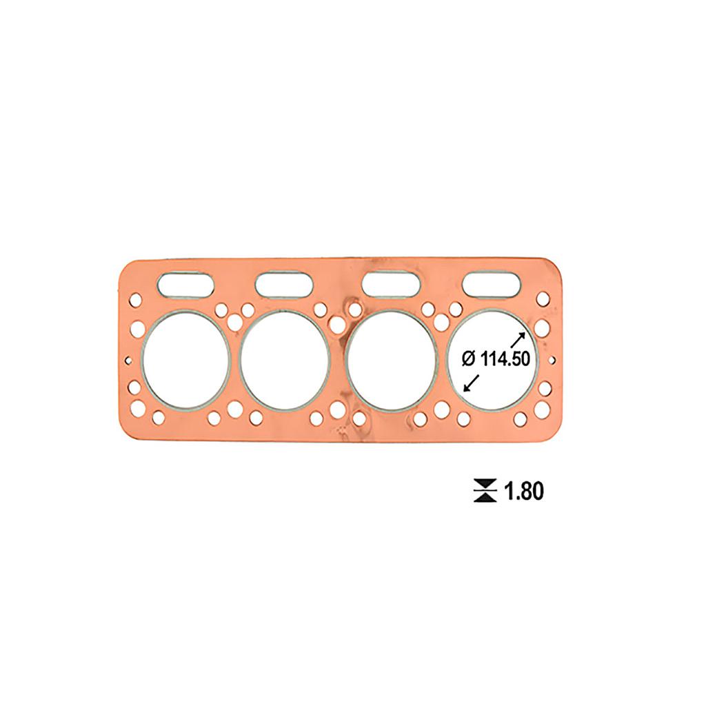 ILLINOIS JUNTA TAPA CILINDRO FIAT TRACTOR 880 (110mm) 5.5
