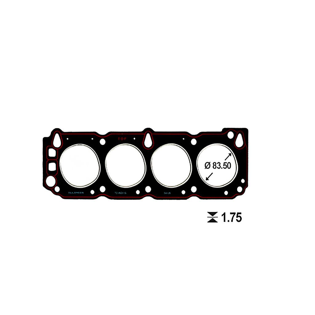 ILLINOIS JUNTA TAPA CILINDRO FORD SIERRA 1.6 OHC (84HM6051AC)