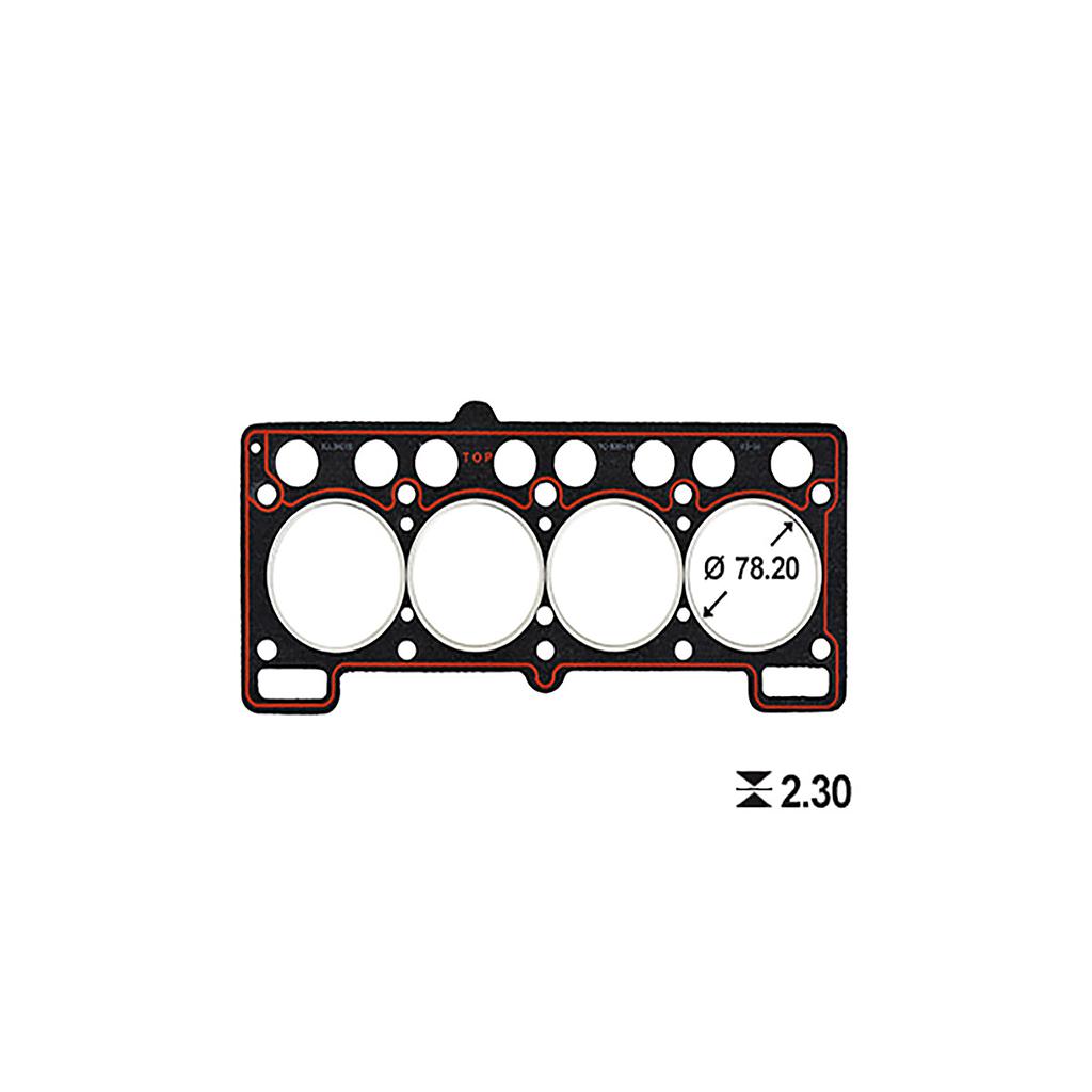 ILLINOIS JUNTA TAPA CILINDRO FORD (ESP 2.30mm) ESCORT 1.6 CHT/AE (84AU6051R)